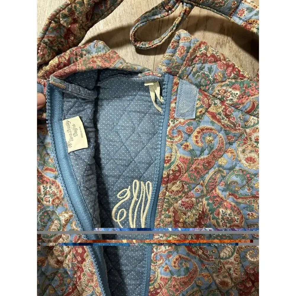 VintageVera Bradley Paisley Soft Case Luggage Set 19